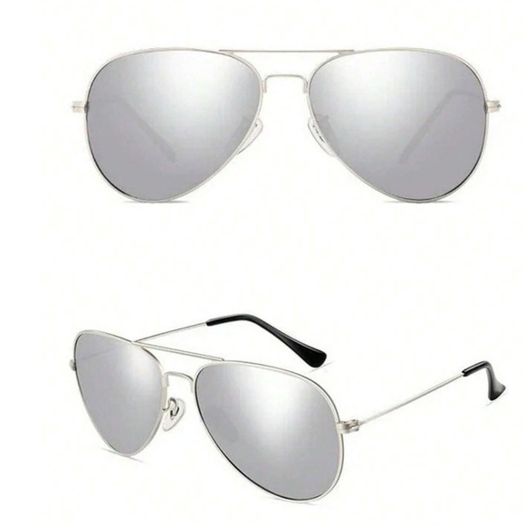 Luxe Mirrored Aviator Outdoor Sunnies Sunglasses - Picture 6 of 8